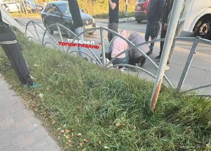 Девушка пострадала под колёсами Volkswagen Golf в Рязани