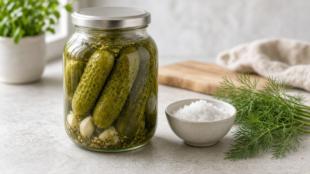 Сколько соли нужно для квашеных огурцов и от чего зависит хруст