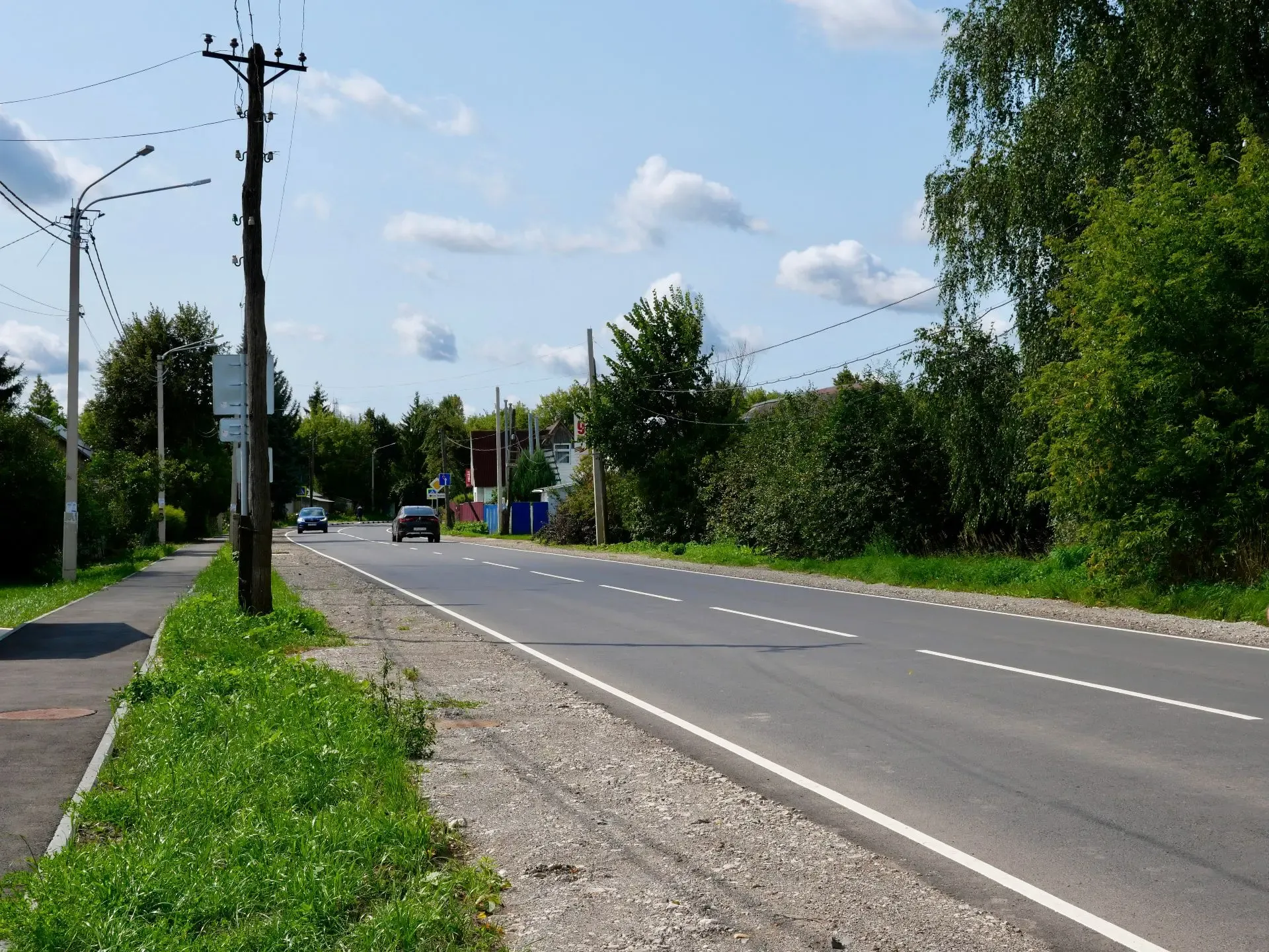 В Рязанской области завершили ремонт восьми дорожных объектов